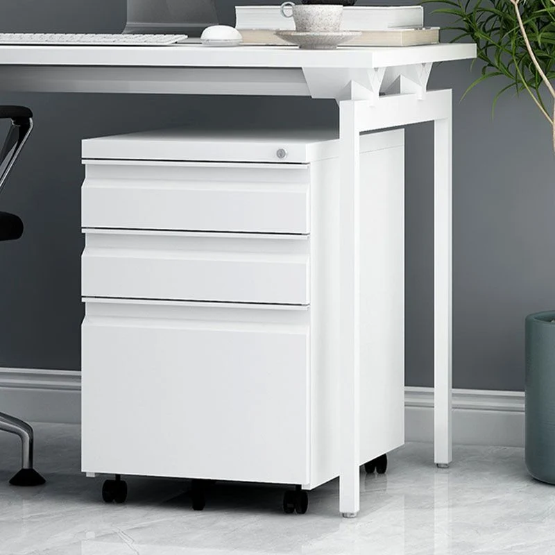 Classeur vertical contemporain en métal pour classeur pour bureau à domicile Clearhalo