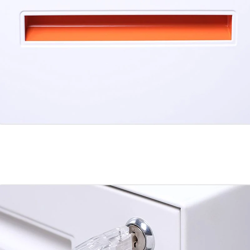 Classeur vertical contemporain en métal pour classeur pour bureau à domicile Clearhalo