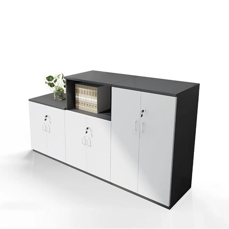 Classeur vertical moderne en bois pour bureau à domicile Clearhalo