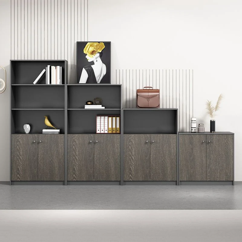 Classeur vertical moderne en bois pour bureau à domicile Clearhalo