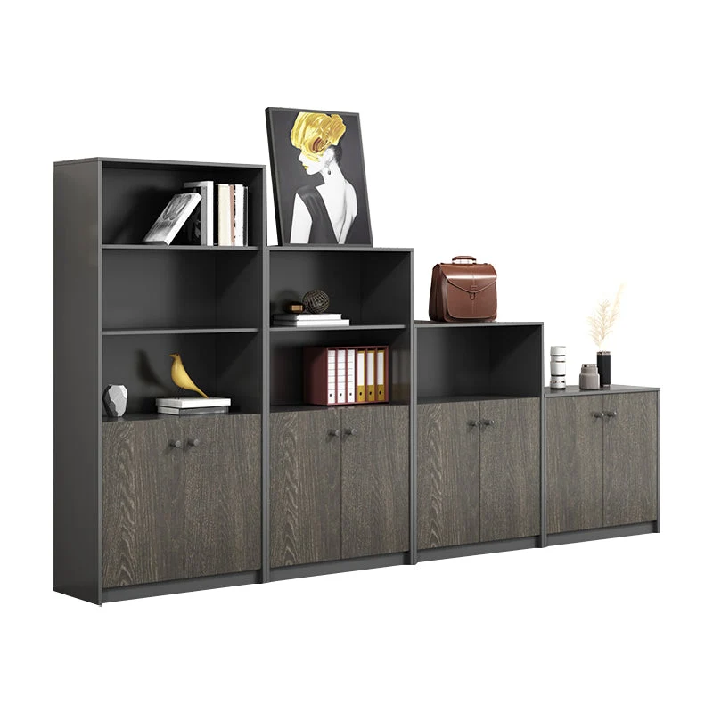 Classeur vertical moderne en bois pour bureau à domicile Clearhalo
