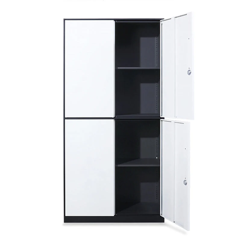 Classeur vertical moderne en métal pour bureau à domicile Clearhalo