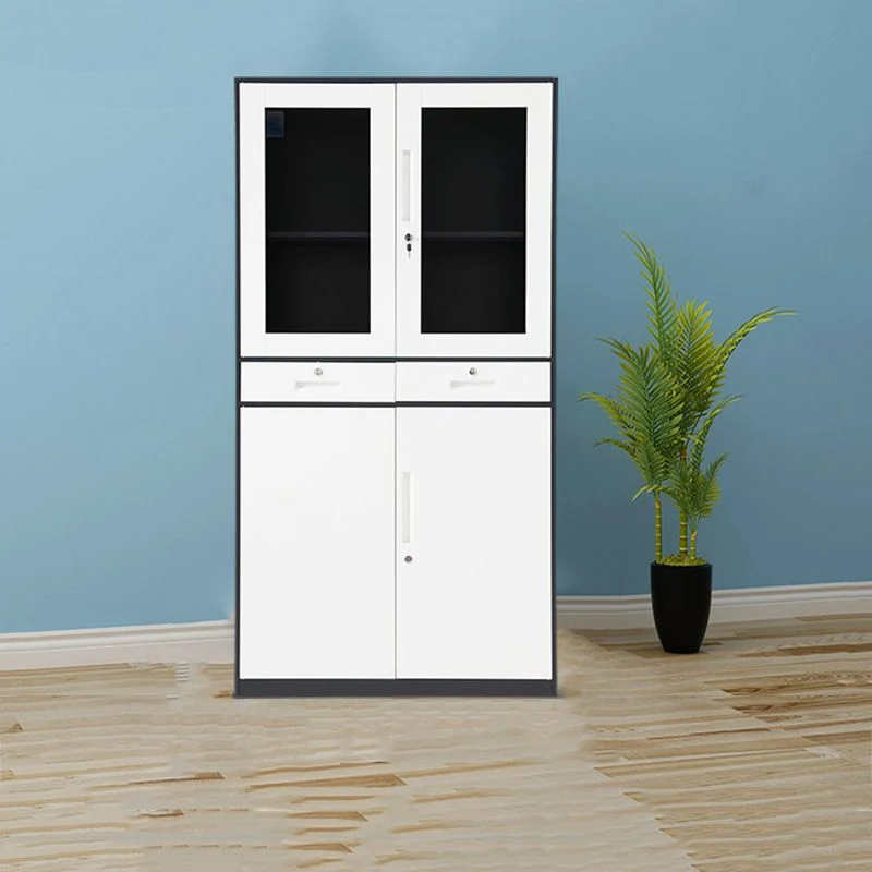 Classeur vertical moderne en métal pour bureau à domicile Clearhalo