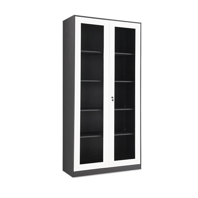 Classeur vertical moderne en métal pour bureau à domicile Clearhalo