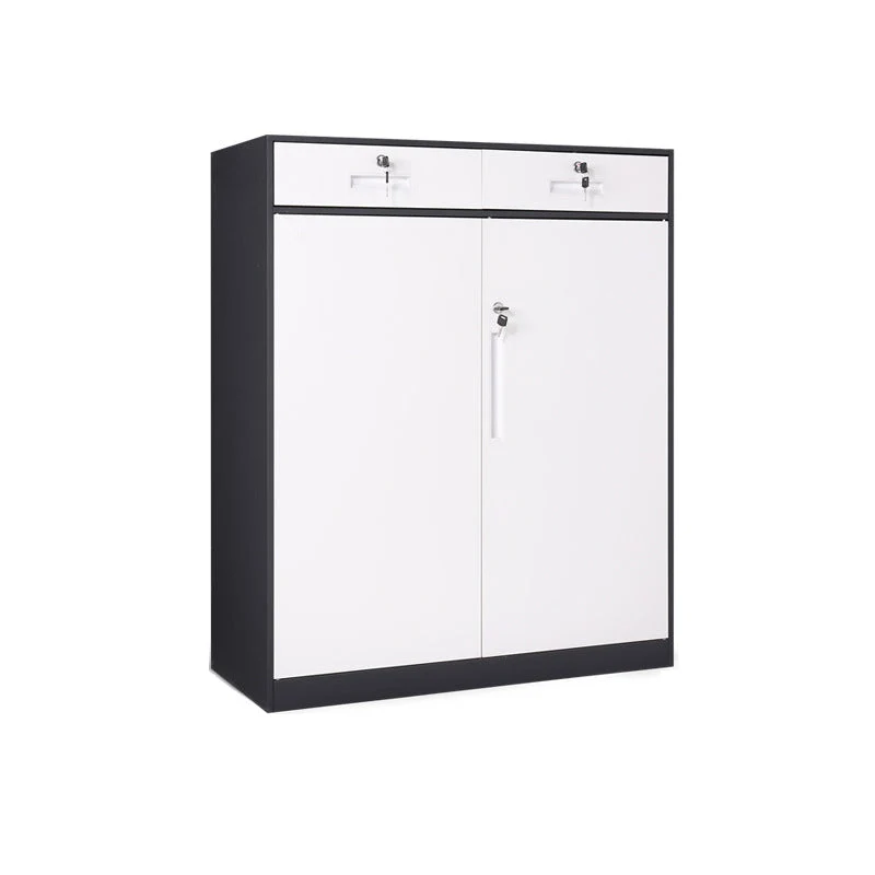 Classeur vertical moderne en métal pour bureau à domicile Clearhalo