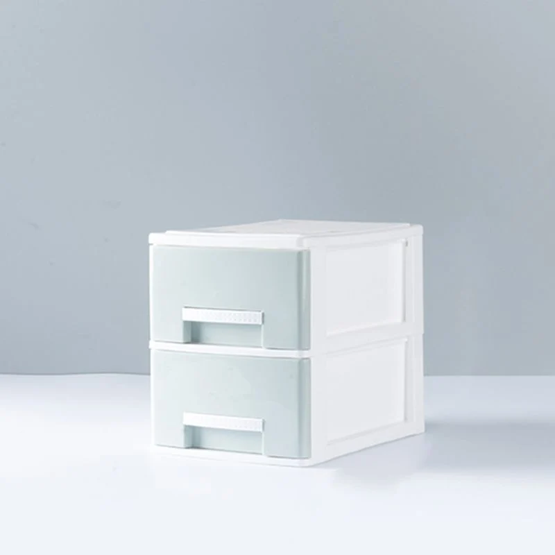 Classeur vertical moderne en plastique avec tiroirs Clearhalo