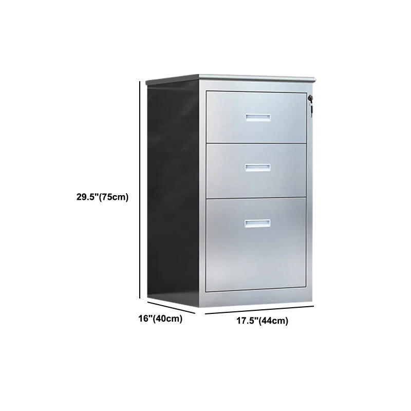 Classeur vertical en métal classeur ignifuge avec rangement Clearhalo