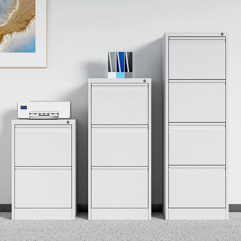 Classeur vertical en métal de classeur de style contemporain pour le bureau à domicile Clearhalo