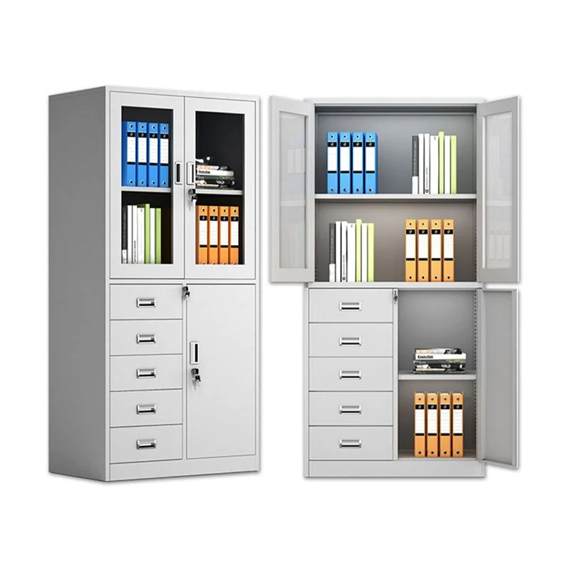 Classeur vertical résistant au feu avec rangement Clearhalo