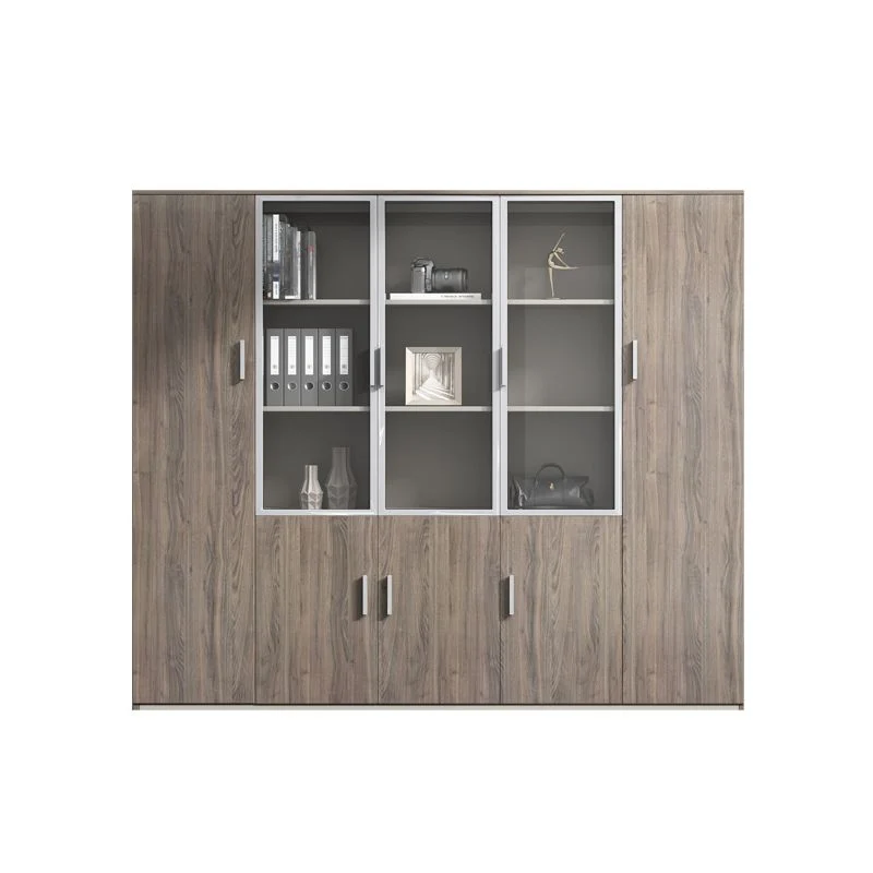 Classeurs contemporains Bureau de classeur vertical en bois massif Clearhalo