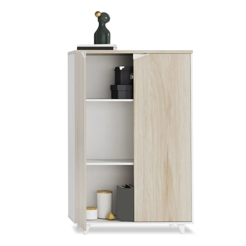 Classeurs de Style nordique cadre en bois massif classeur Vertical bureau Clearhalo