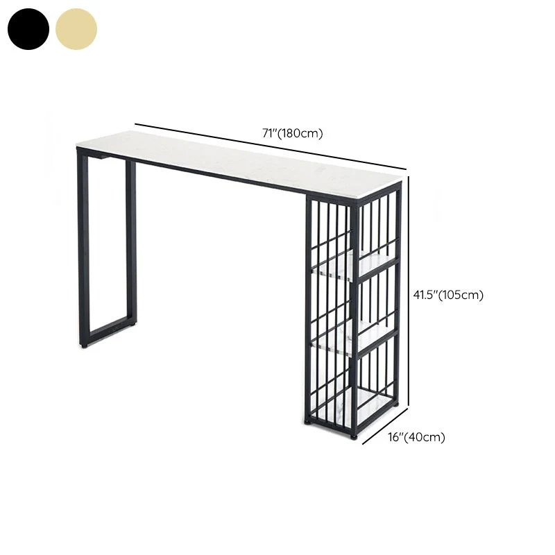 Ensemble de salle à manger de pub industriel, ensemble de tabouret de bar et de table 1/2/3 pièces Clearhalo