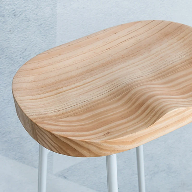 Ensemble de table de bar contemporain 1/4/6 pièces Ensemble de bistro rectangulaire en bois massif Clearhalo