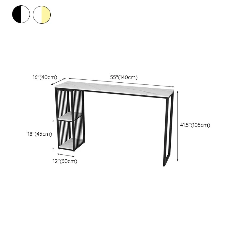 Ensemble de table de bar Glam Stone, 1/3 pièces, table de bar rectangulaire avec tabourets rembourrés Clearhalo