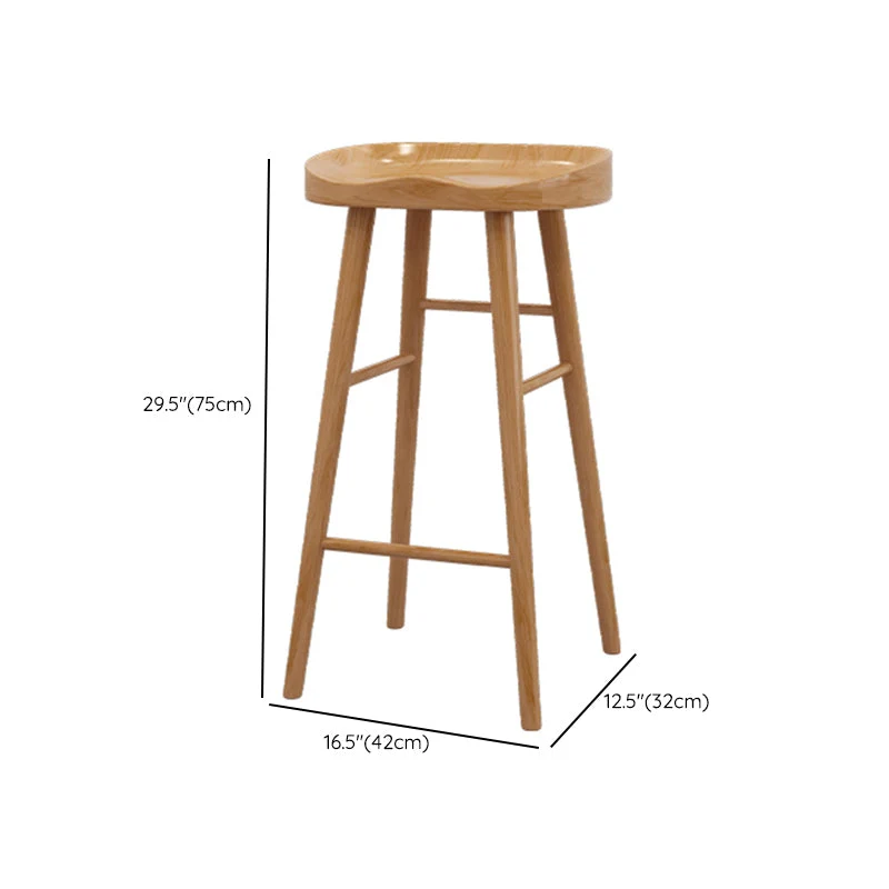 Ensemble de Table de Bar marron moderne, 1/6/11 pièces, ensemble de Bar en bois massif pour l'intérieur Clearhalo