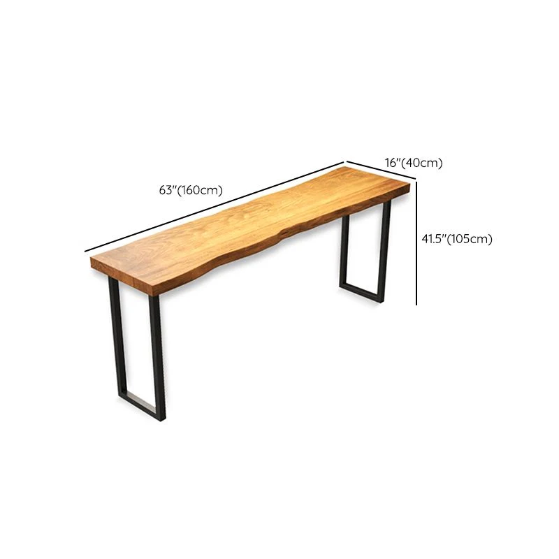 Ensemble de Table de Bar moderne 1/5 pièces, Table de comptoir rectangulaire en bois avec tabourets hauts pour balcon Clea...
