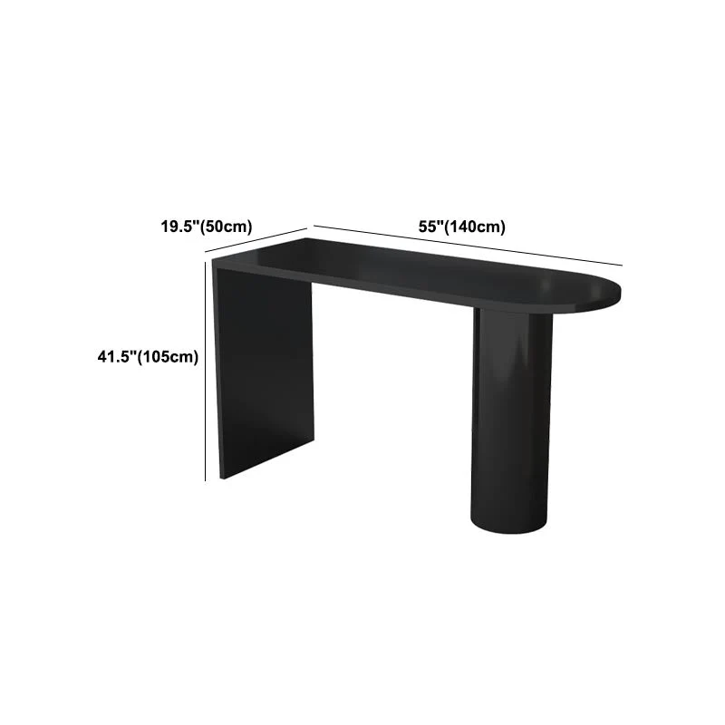 Ensemble de Table de Bar moderne 1/3 pièces, Table de comptoir en bois de pin avec tabourets hauts pour balcon Clearhalo