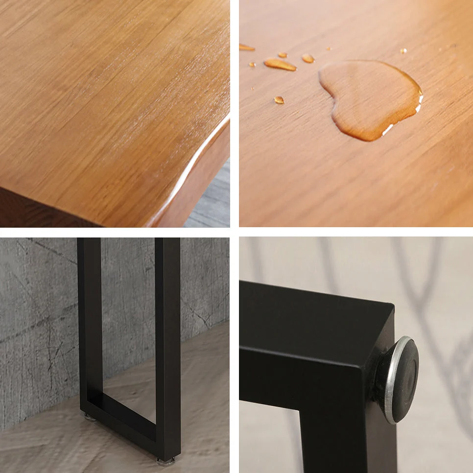 Ensemble de Table de Bar moderne 1/5 pièces, Table de comptoir rectangulaire en bois de pin avec tabourets pour balcon Cle...