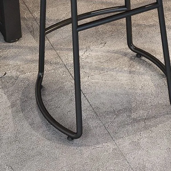 Ensemble de Table de Bar moderne 1/9 pièces, Table de comptoir rectangulaire en bois avec tabourets hauts Clearhalo