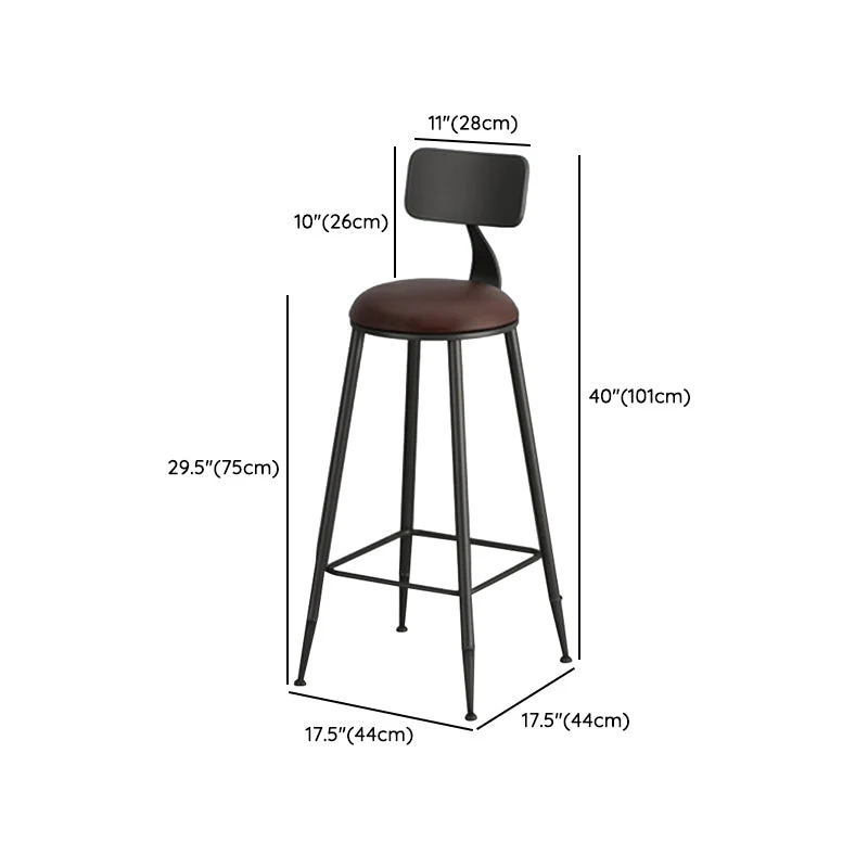 Ensemble de Table de Bar et Pub rectangulaire, 1/5 pièces, Table et tabourets de Bar à cadre en fer Clearhalo