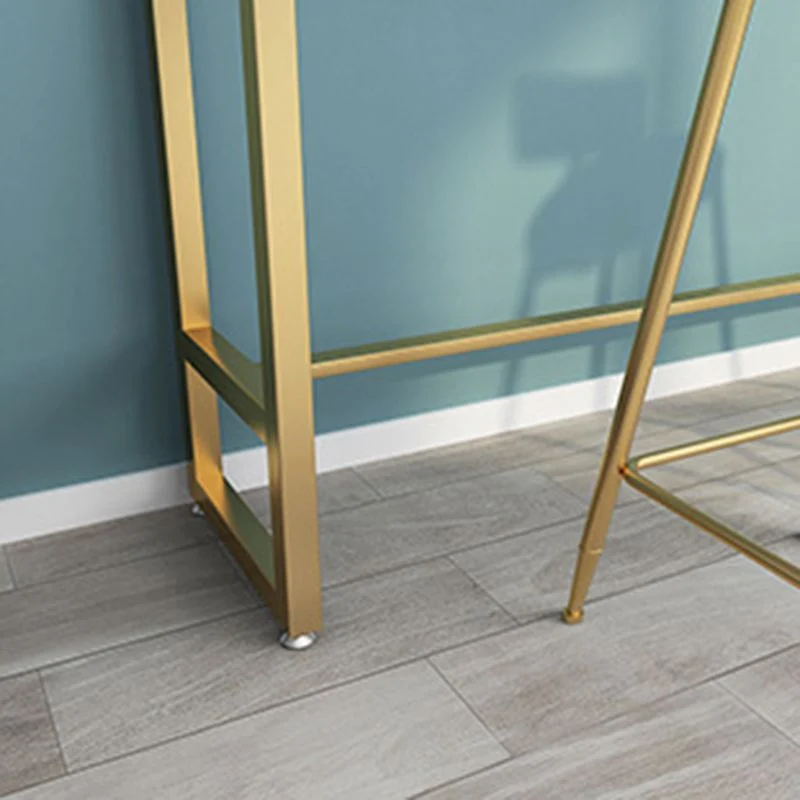 Ensemble de Table de Bar et tabourets contemporains, 1/2/3 pièces, pour la maison Clearhalo