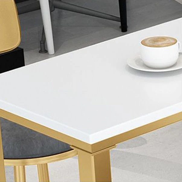 Ensemble table et tabourets contemporains, ensemble de salle à manger de pub 1/2/3/5 pièces Clearhalo