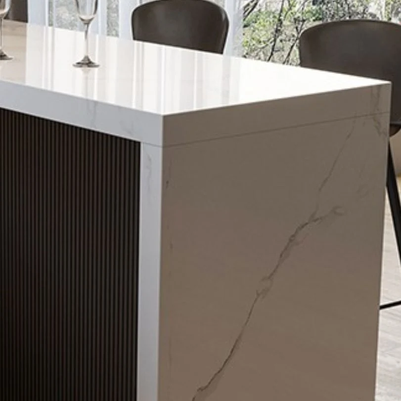 Ensemble de tabourets de Bar et de Table, 1/4/5 pièces, ensemble de Table de Bar et de pub contemporain Clearhalo