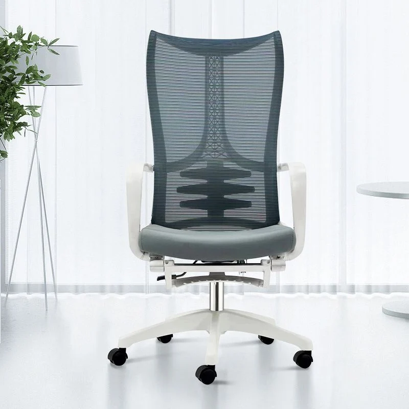 Fauteuil de bureau moderne à hauteur de siège réglable avec roulettes Clearhalo