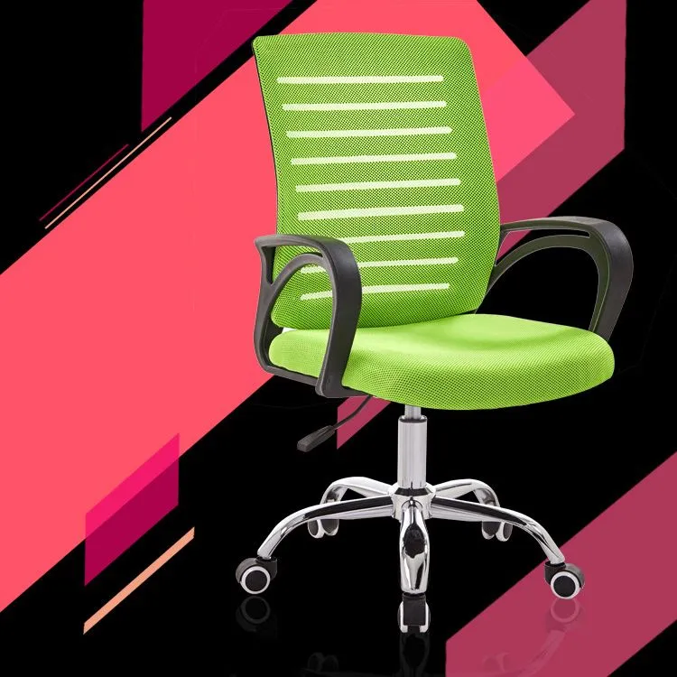 Fauteuil de conférence contemporain à dossier moyen en microfibre, chaise de bureau Clearhalo