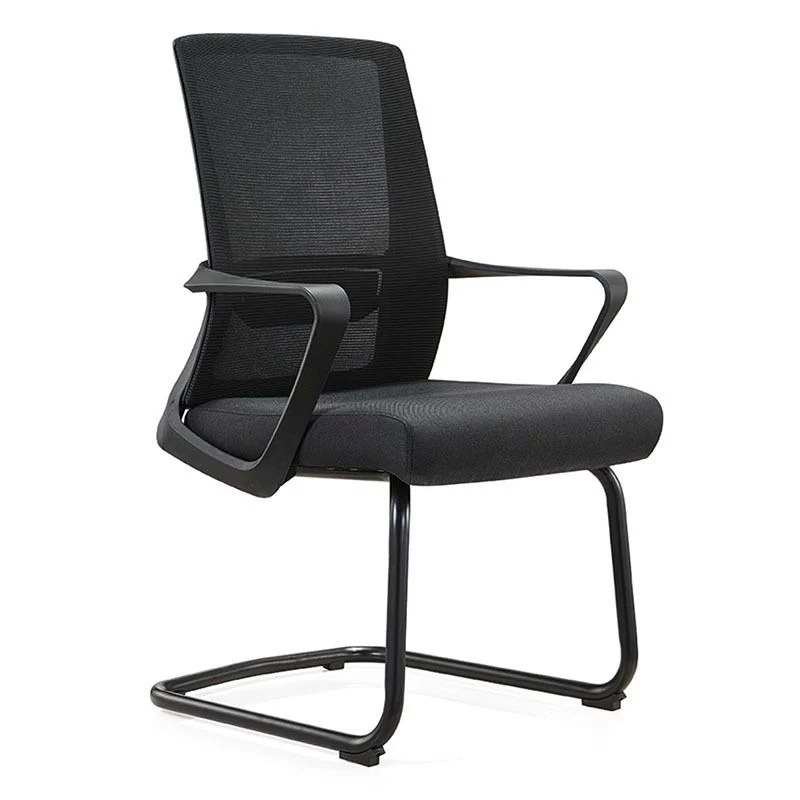 Fauteuil de conférence en microfibre respirable contemporain AirGrid, chaise de bureau Clearhalo