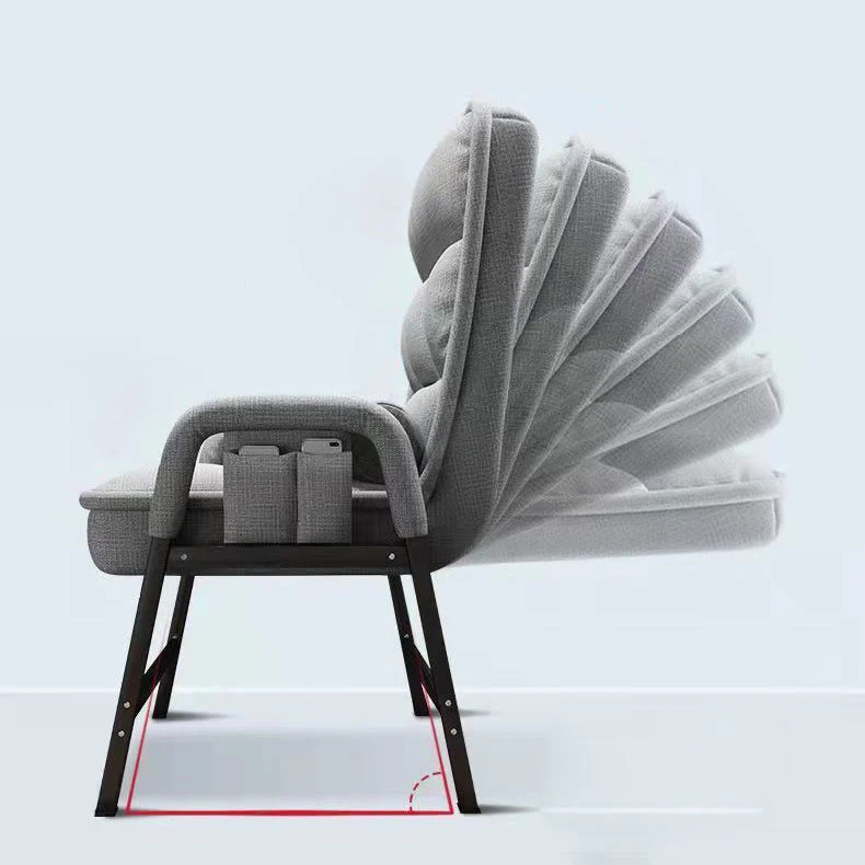 Fauteuil contemporain avec dossier réglable en hauteur et rembourrage Clearhalo