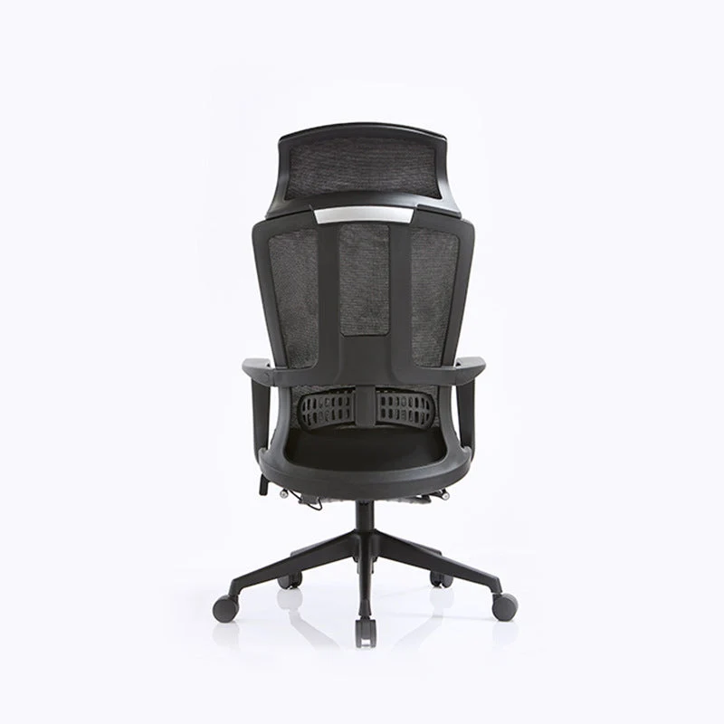 Fauteuil contemporain à bras fixes, repose-pieds, chaise de bureau, oreiller inclus Clearhalo