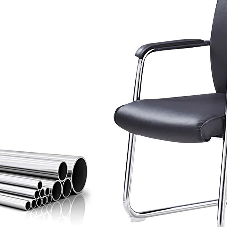 Fauteuil contemporain à bras fixes sans roulettes, chaise de bureau en cuir noir Clearhalo