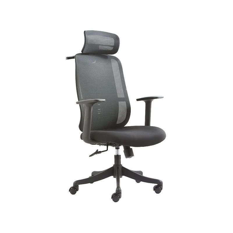Fauteuil contemporain à hauteur de siège réglable, oreiller inclus, chaise de bureau Clearhalo