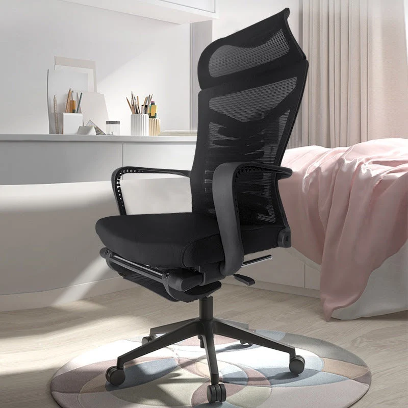 Fauteuil contemporain mécanisme d'inclinaison chaise de bureau pivotante ergonomique Clearhalo