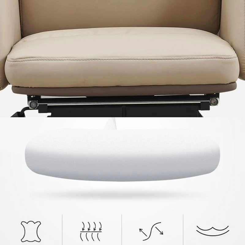 Fauteuil de direction contemporain Chaise de direction réglable à dossier haut Clearhalo
