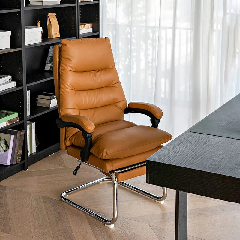 Fauteuil de direction à dossier haut, chaise de bureau moderne avec accoudoirs réglables Clearhalo
