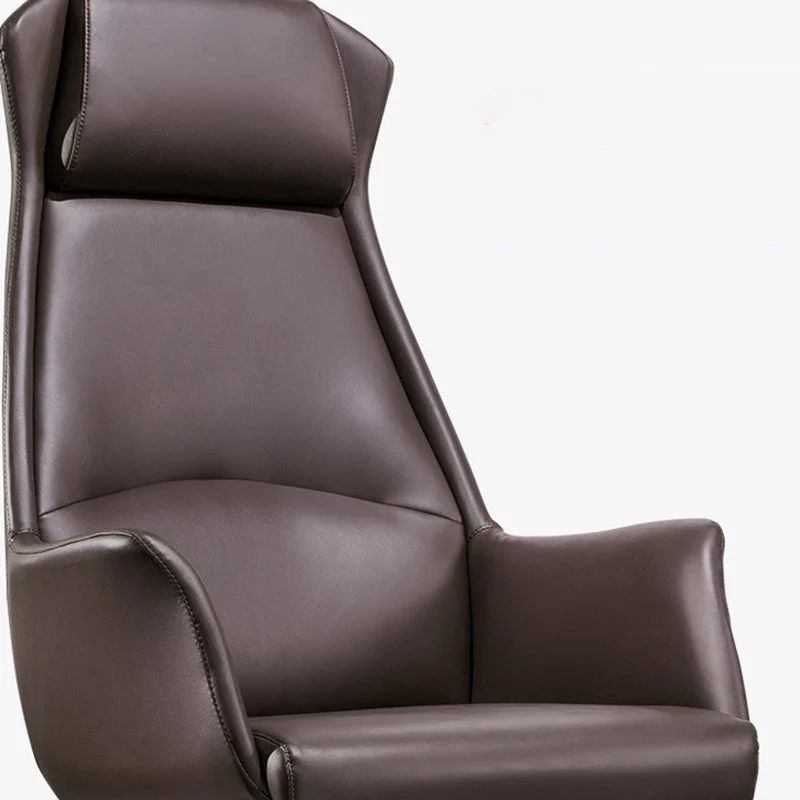Fauteuil de direction à dossier haut, chaise de direction ergonomique contemporaine Clearhalo