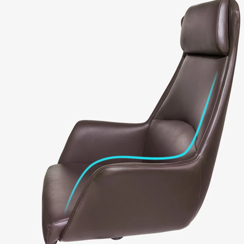 Fauteuil de direction à dossier haut, chaise de direction ergonomique contemporaine Clearhalo