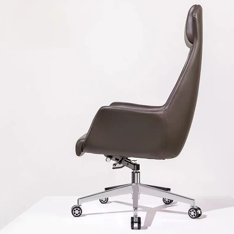 Fauteuil de direction à dossier haut, chaise de direction ergonomique contemporaine Clearhalo