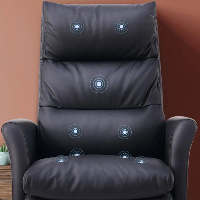 Fauteuil de direction à dossier haut Chaise d'ordinateur ergonomique exécutive rembourrée Clearhalo