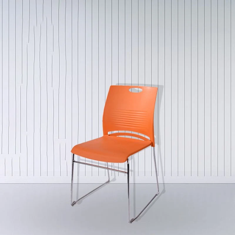Fauteuil de direction ergonomique contemporain, fauteuil d'invité à dossier moyen sans roulettes Clearhalo