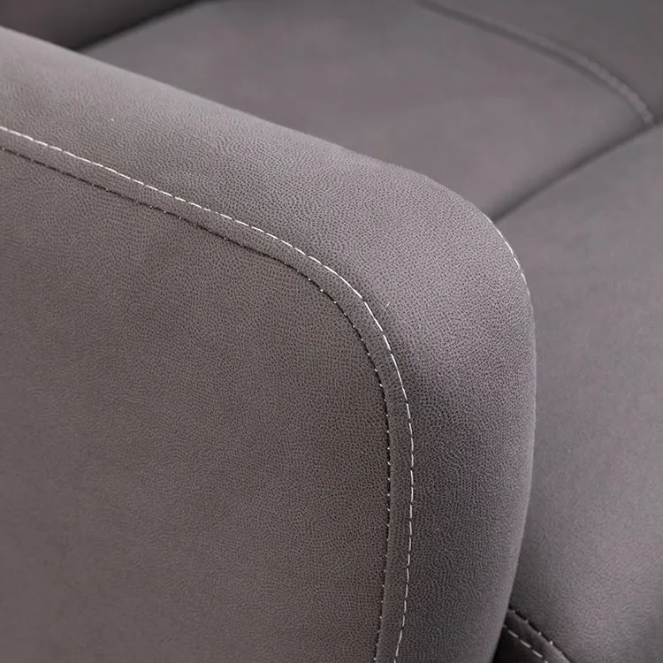 Fauteuil de direction moderne sans bras, repose-pieds inclus, chaise de direction pour le bureau Clearhalo