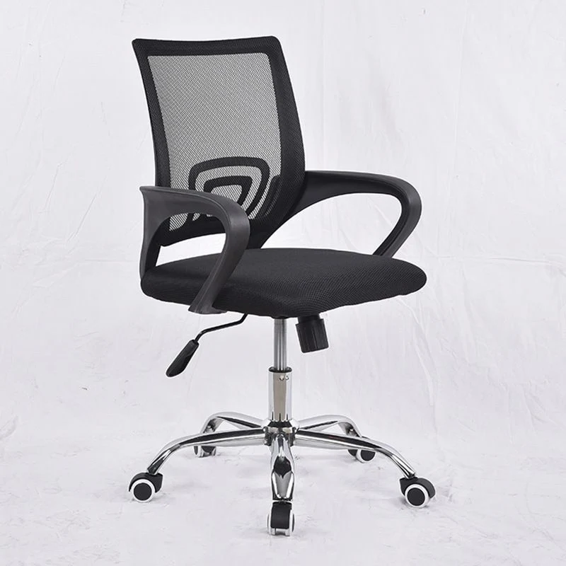 Fauteuil à dossier moyen en microfibre avec mécanisme d'inclinaison contemporain Clearhalo