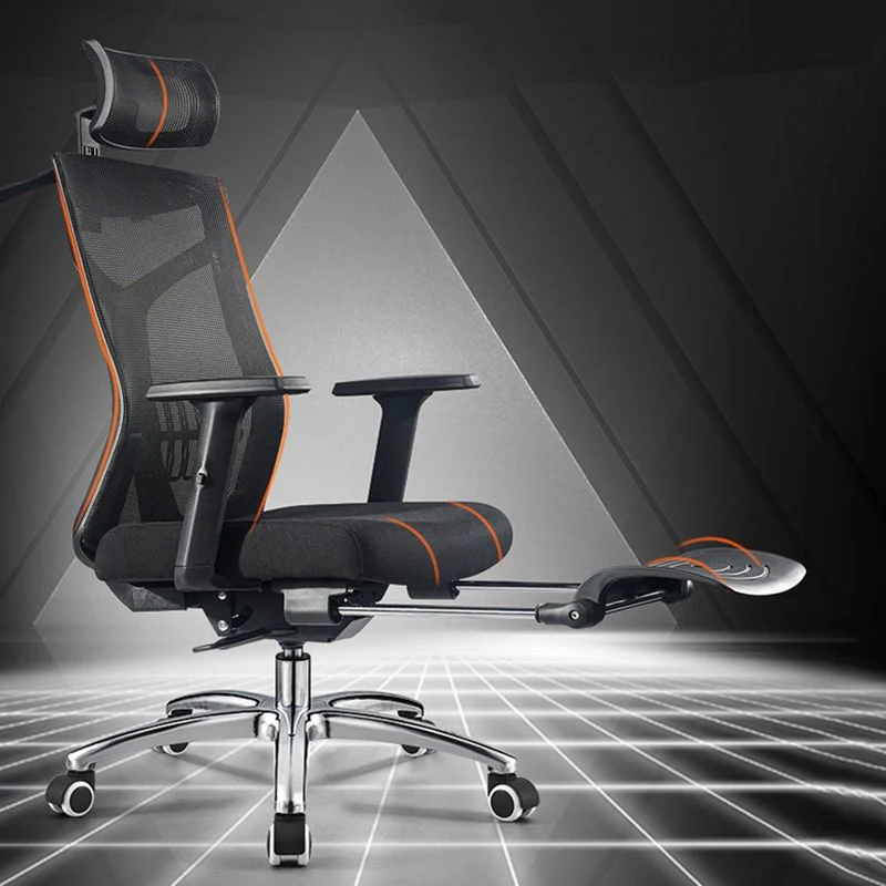 Fauteuil ergonomique à dossier haut, chaise de bureau pivotante exécutive moderne Clearhalo