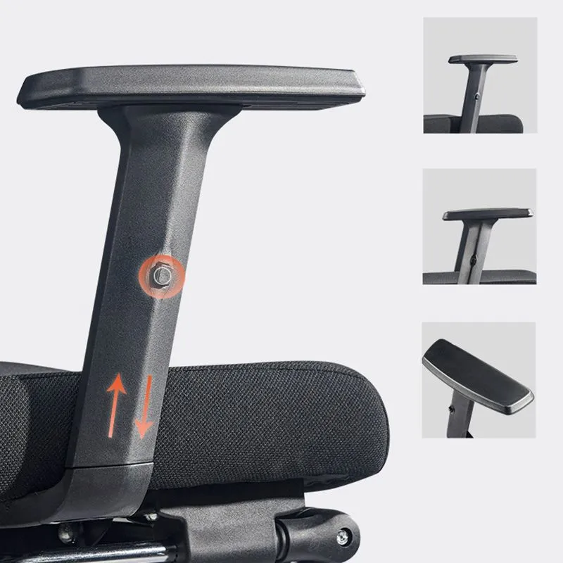Fauteuil ergonomique à dossier haut, chaise de bureau pivotante exécutive moderne Clearhalo
