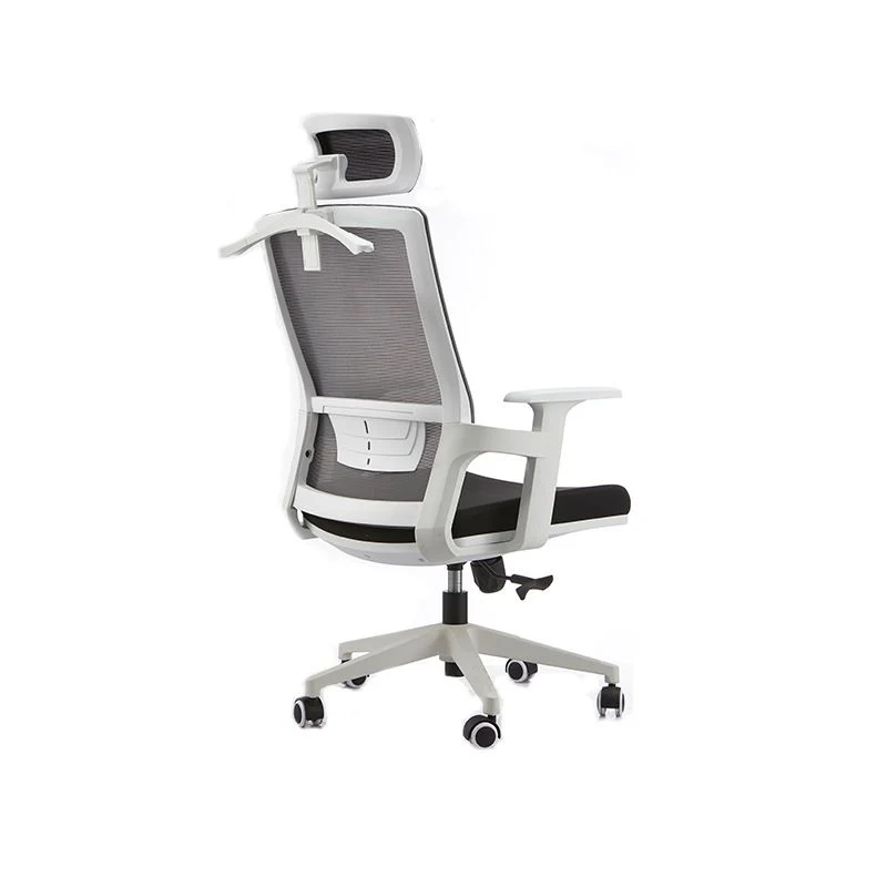 Glissière fixe moderne de chaise de bureau de bras aucune chaise de bureau ergonomique pénible Clearhalo