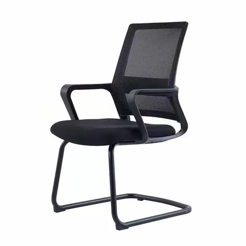 Les bras fixes de chaise de bureau moderne n'ont tapissé aucune chaise de bureau pénible Clearhalo