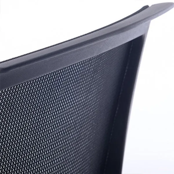 Maison fixe de chaise de bureau de dossier de mi de bras aucune chaise de bureau de maille de roues Clearhalo