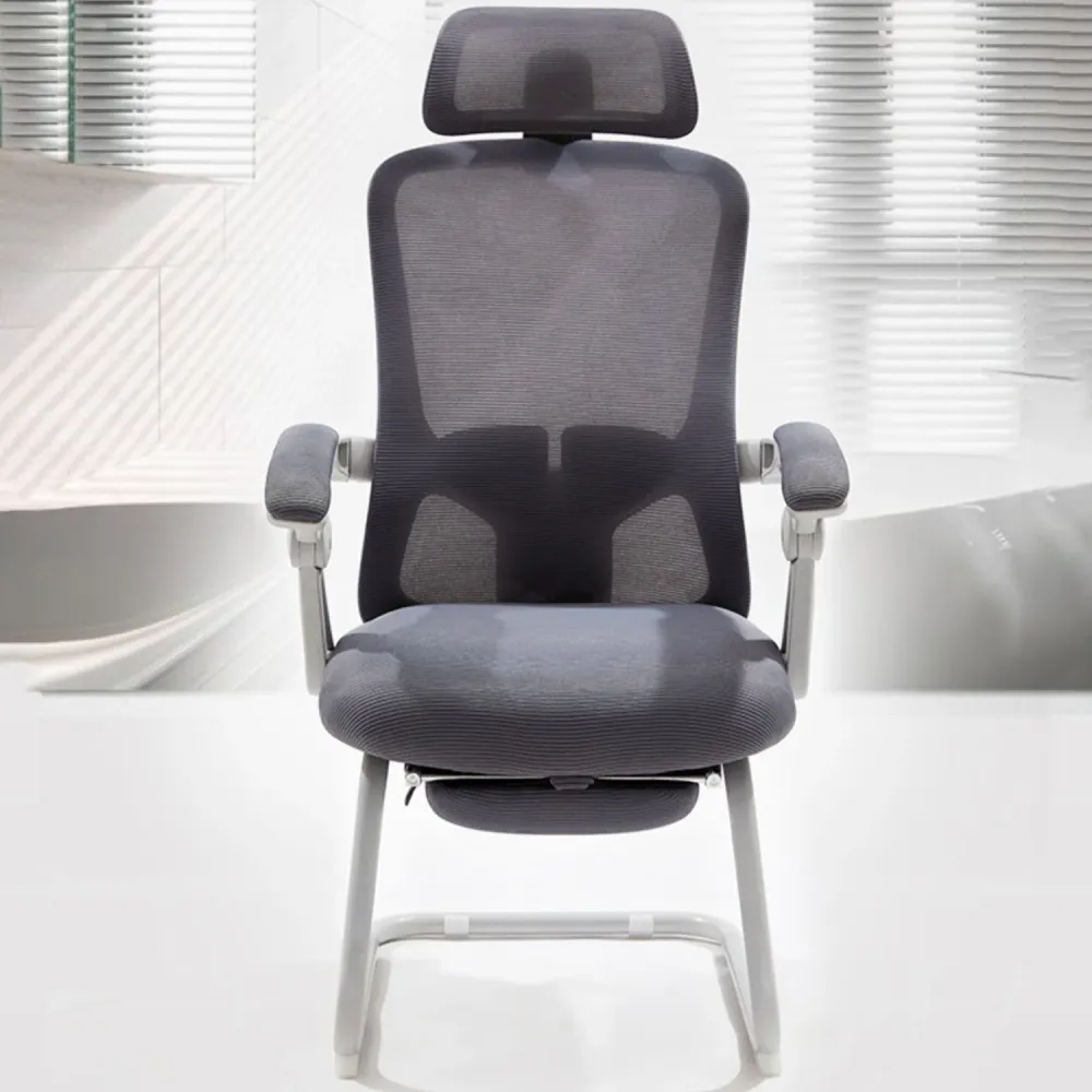 Mécanisme capitonné moderne d'inclinaison de chaise de bureau de bras aucune chaise ergonomique pénible Clearhalo